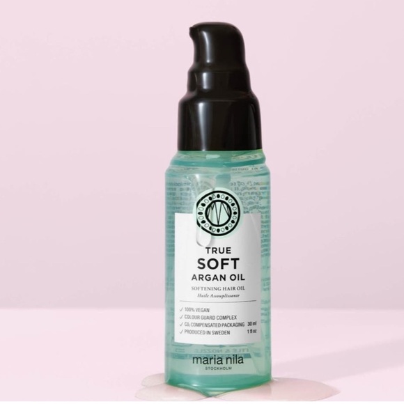 Maria Nila True Soft Argan Oil 1 oz Vegan Moisturizing Hair Oil - Picture 11 of 14